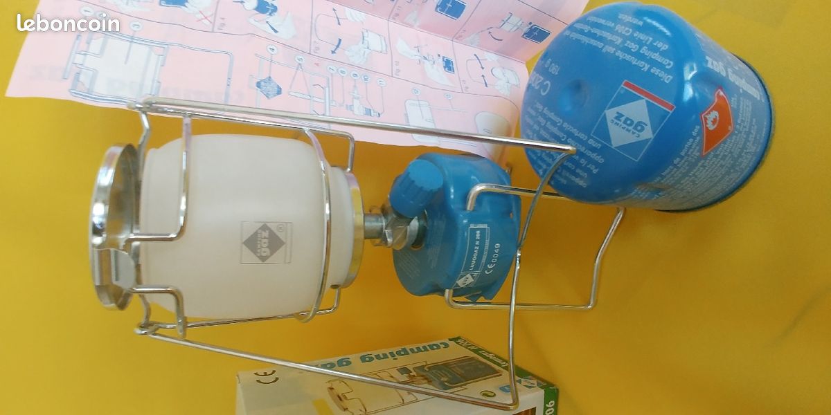 Lampe à gaz Lumogaz complet neuf (image 4)