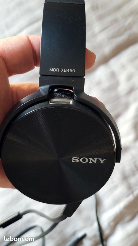 Casque Sony Mdr Xb450 Casque Sony Mdr Xb450ap Extra Bass Bleu