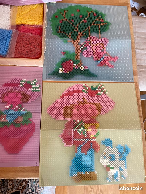 Perles à repasser Charlotte aux fraises, canal toys, coffret neuf (image 6)