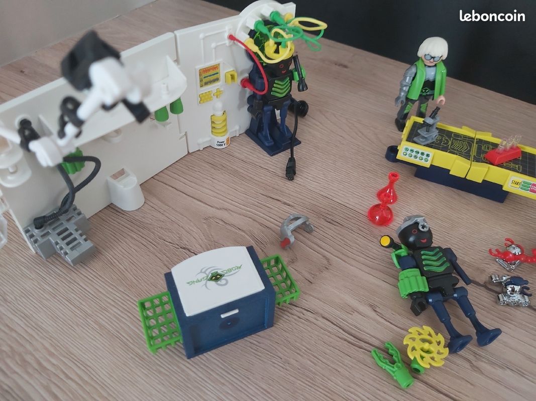 Laboratoire Robo-Gang Playmobil (image 2)
