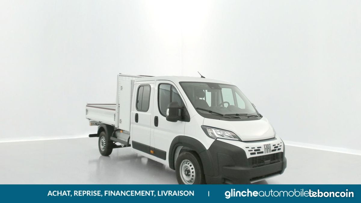 Fiat Ducato CA L4 3.5t Maxi 2.2 180ch Heavy Duty Benne Aluminium + Coffre JPM (image 1)