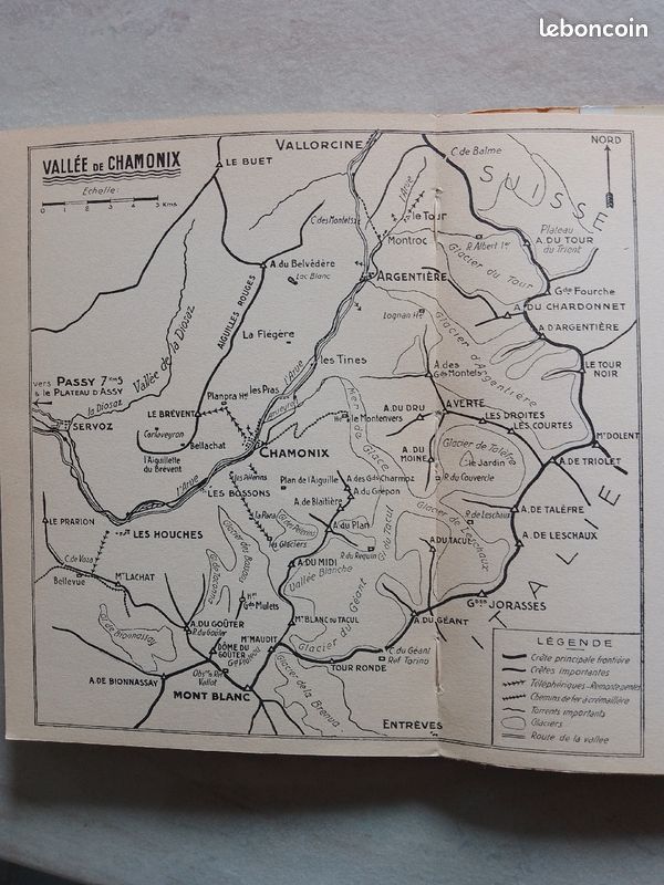Chamonix et le Mont Blanc Arthaud année 1953 (image 3)