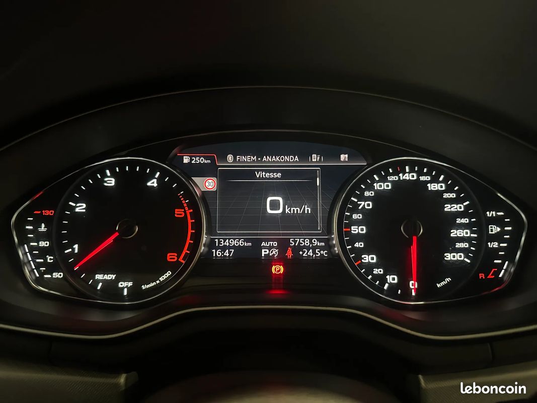AUDI A4 Avant 3.0 V6 TDI 218ch S line - caméra recul - sièges chauffants électriques - (image 30)