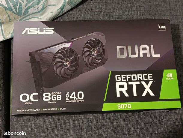 Carte Graphique GeForce RTX 3070 8Gb 5