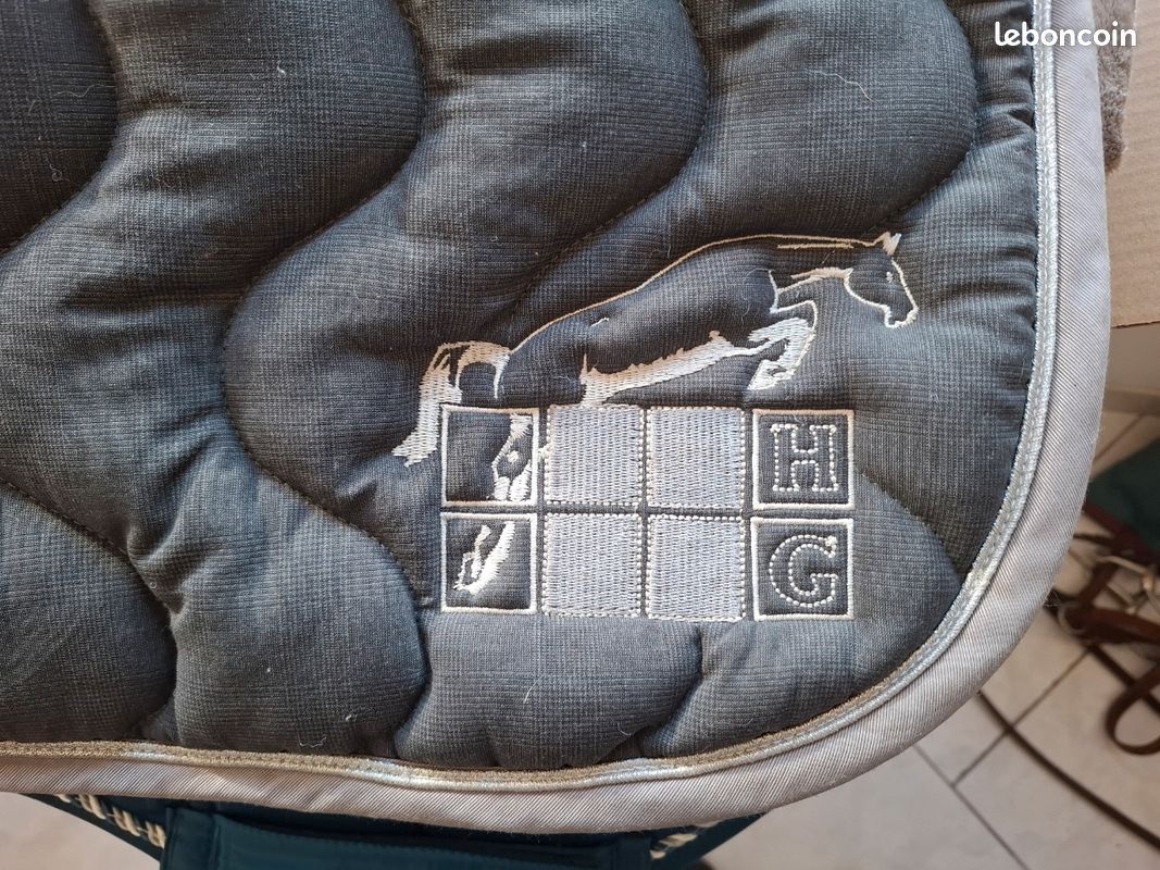 Tapis de selle gris Hervé Godignon (image 2)