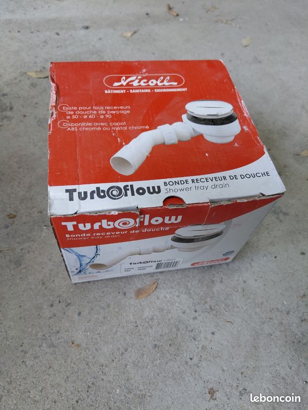 Bonde de douche Nicolls turboflow (image 1)
