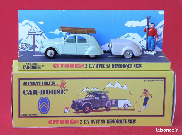 RARE ET AUTHENTIQUE CITROEN 2CV FOURGONNETTE EDF de JRD années 60 NO