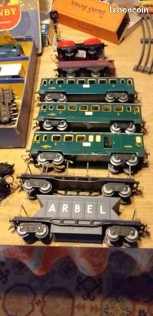 Lots De Rails Et Wagons JEP (France) - Époque 2 - Train Hornby, Jeep, Wagon Citerne - Occasion