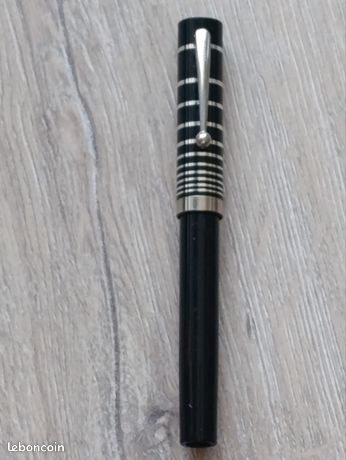 Stylo Plume Vintage Sheaffer Targa Imperial - Plume Or 14 Carats Estampillée K14 - Occasion Rare