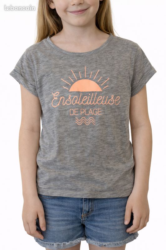 Tee-Shirt T-Shirt Fille Kiabi 10Ans - Vêtements