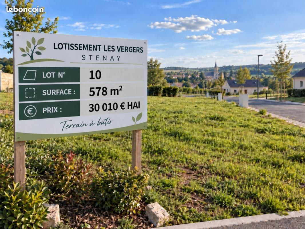 Terrain 578 m² Stenay · 30 010 €