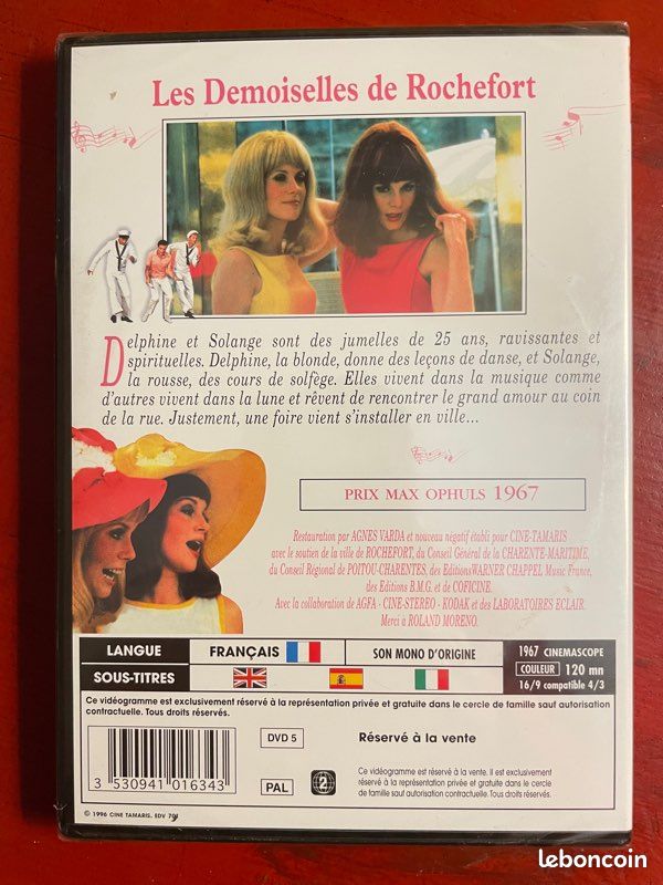 DVD Les Demoiselles de Rochefort (image 2)