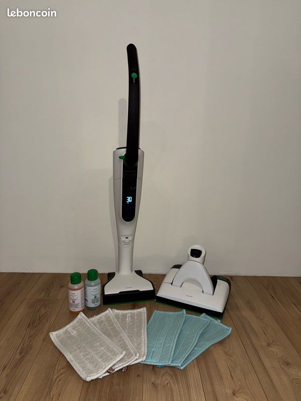 Aspirateur laveur sans fil Kobold VK7 Électroménager