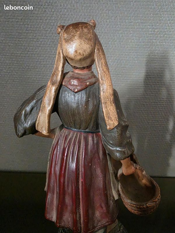 Statuette en terre cuite signée de B. Bloch (image 3)