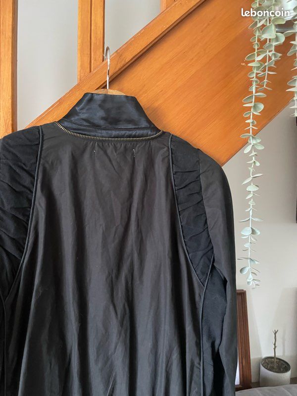 Robe manteau Vanessa Bruno noire – taille 36/38 – pièce archive hybride chic (image 10)