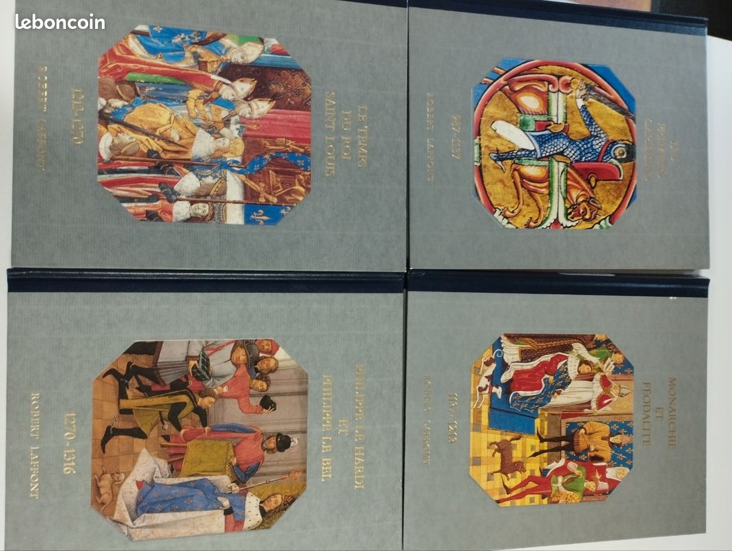 4 livres histoire de la France et des français au jour le jour (image 1)