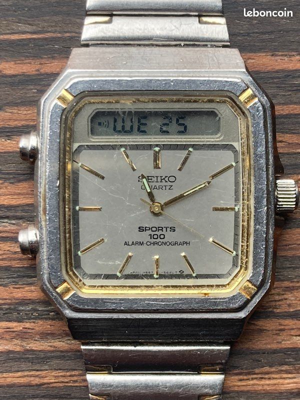 Bracelet De Montre Bijou Marie Claire - Modèle à Réviser (référence 100-37) - Occasion