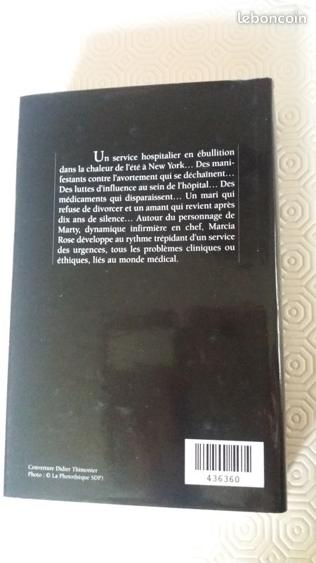 Livre « Service des urgences » de Marcia ROSE (image 2)