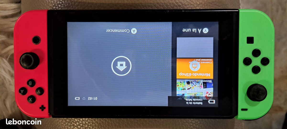 Switch complète avec boite + jeux Minecraft (image 1)