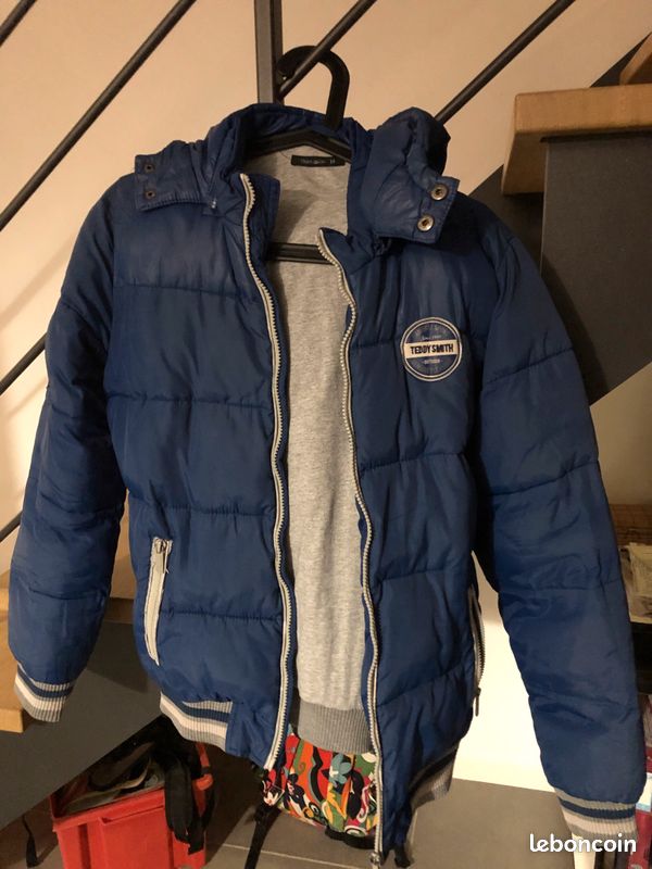 FROID / SKI Blouson doudoune, 14 a Teddy Smith bleue (image 1)