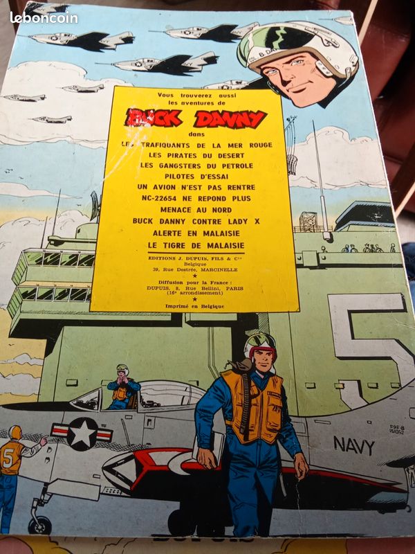 Lot de BD ancienne Buck Danny (image 12)