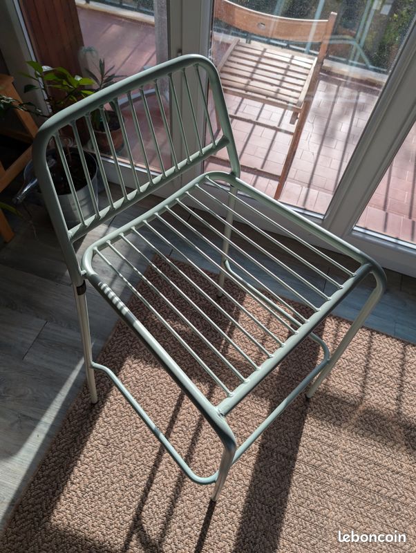 Chaises hautes bar acier (image 1)