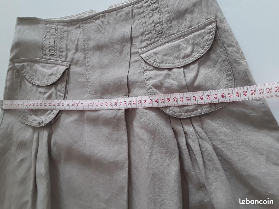 Jupe Comptoir Des Cotonniers Noire Taille 38 - Occasion Très Bon état