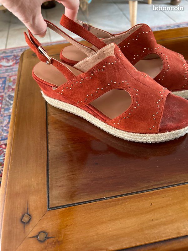 Chaussures Emilie Karston Terra cotta (image 1)