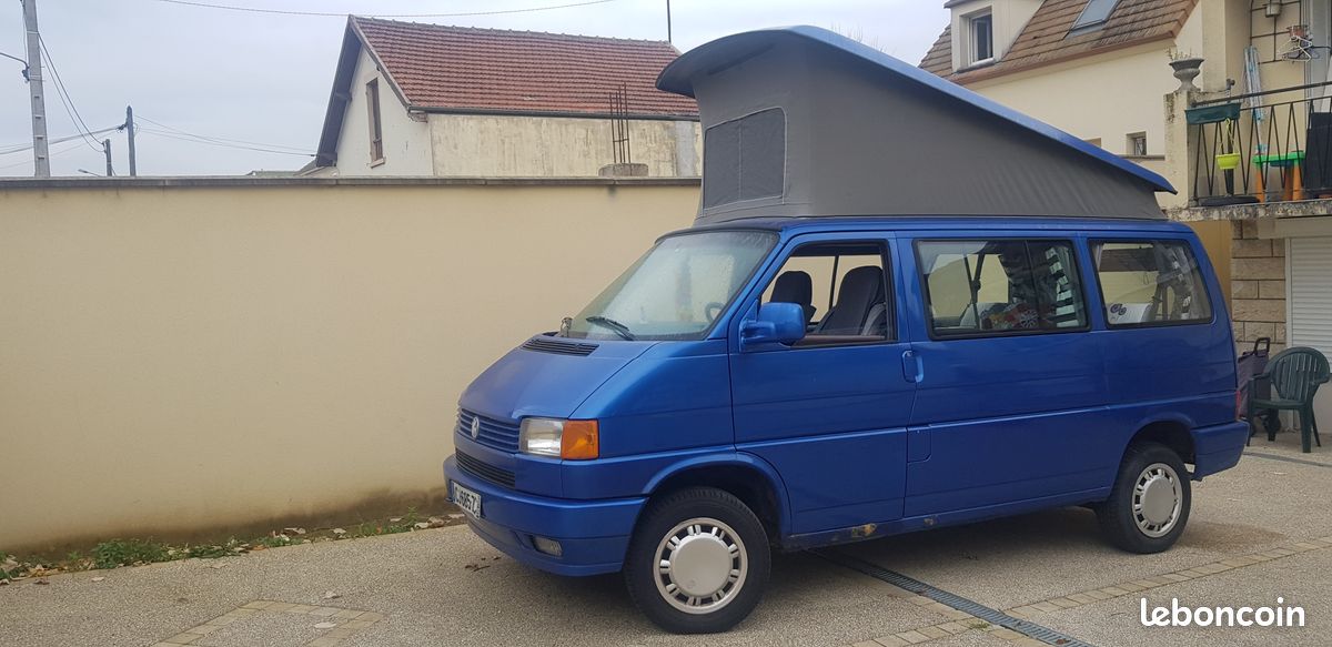 Volkswagen transporter t4 2.4 d 80ch toit relevable westfalia california revision complete (image 1)