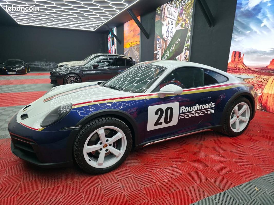 PORSCHE 911 3.0i - 480 - BV PDK - Stop&Start TYPE 992 COUPE Dakar PHASE 1 (image 3)