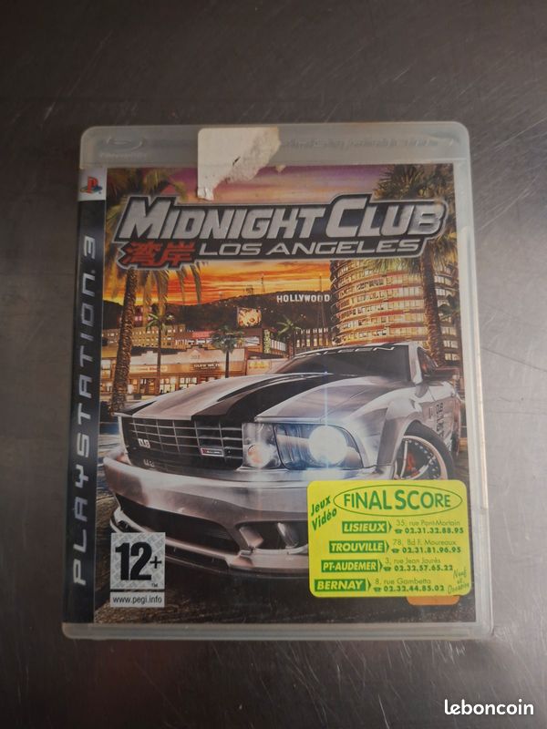 Midnight club Los Angeles PS3 complet (image 1)