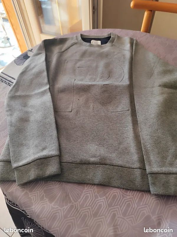 Sweat homme gris urban izer taille S neuf (image 1)