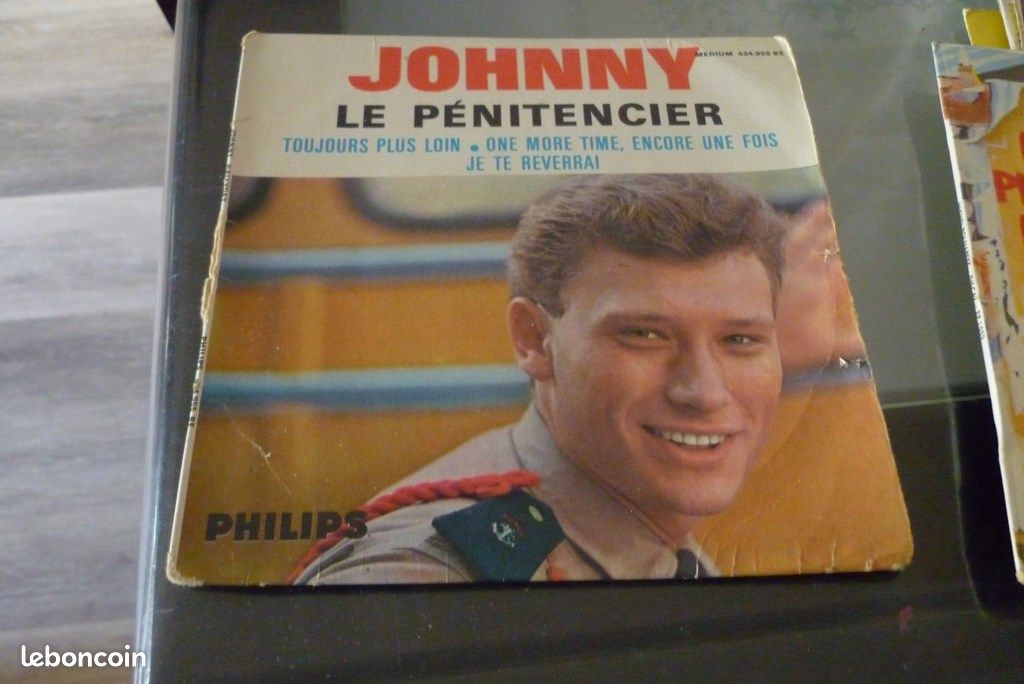 45 tours vinyl le penitencier j halliday (image 1)