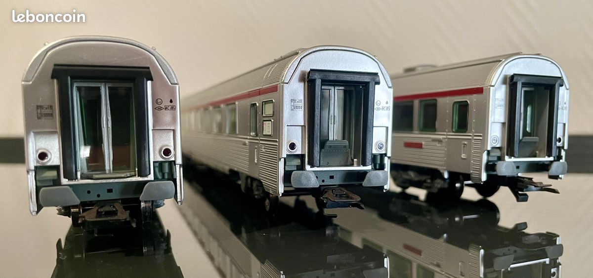 Roco HO 64616 - Voiture OCEM RA B4Dmyi 54320 SNCF - Époque 4 - Vert - Occasion