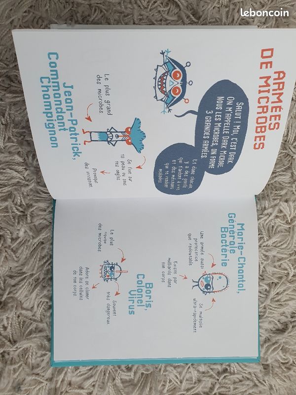 Album jeunesse En mission avec les microbes (image 3)