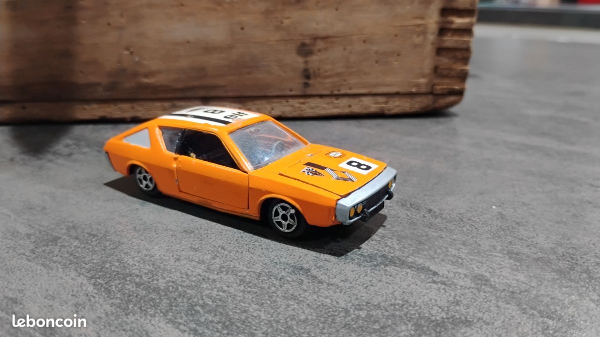 NOREV 1/43 Renault 17 TS Coupe Proto Elf 1972 N°216 – Plastique, Sans Boîte