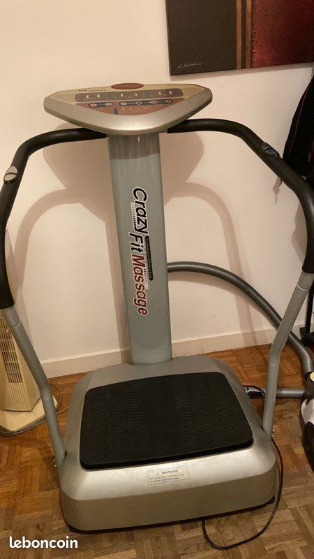 Plateforme Vibrante Oscillante - Fitness Maison - Rouge - Brûle Graisse - Neuf