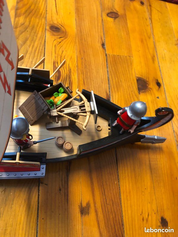 Bateau romain playmobil avec boîte (image 4)