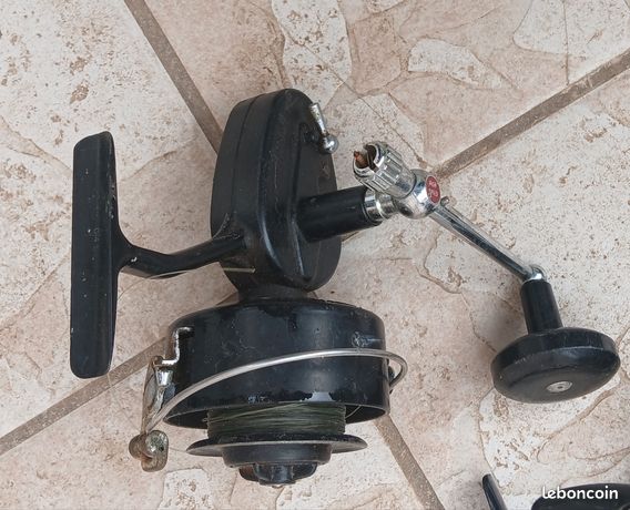 Moulinet De Pêche Ancien CAP FLASH 20 – Complet, Vendu En L'état