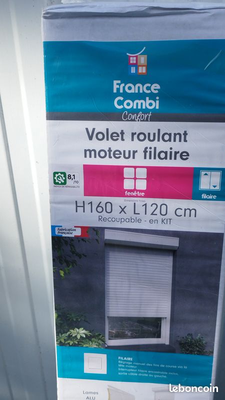 Volet roulant filaire blanc (image 1)