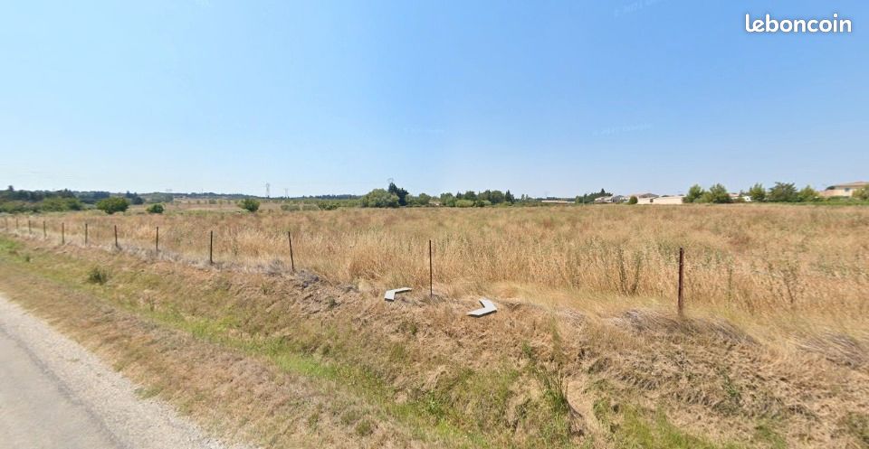 Terrain 410 m² Jonquieres Saint Vincent · à Jonquières-Saint-Vincent · 129 000 €