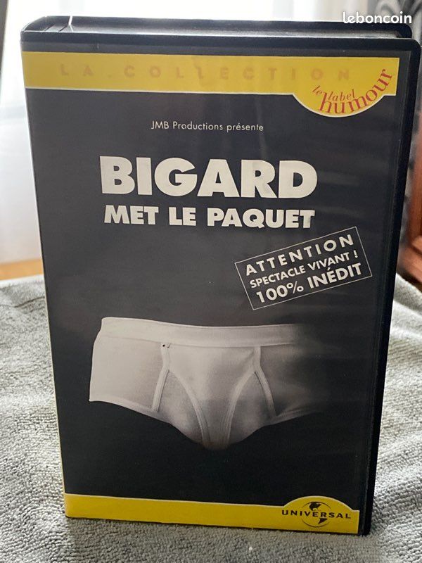 Cassette VHS Bigard met le paquet (image 1)