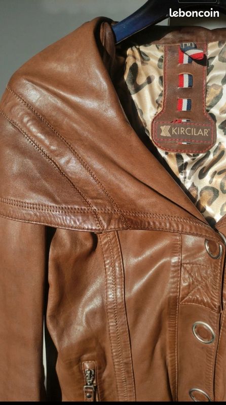 Veste en cuir souple (image 3)