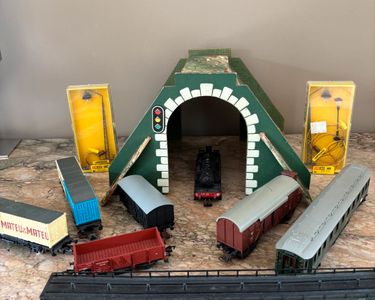 Train Miniature Ancien – Échelle O – Marque Hornby – Occasion