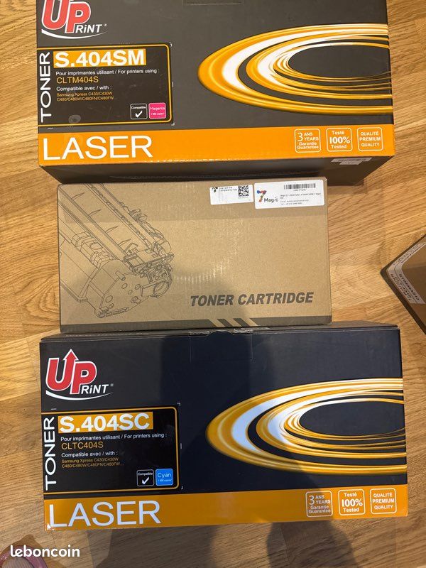 Lot toners Samsung compatibles CLT-404S (neufs) (image 1)