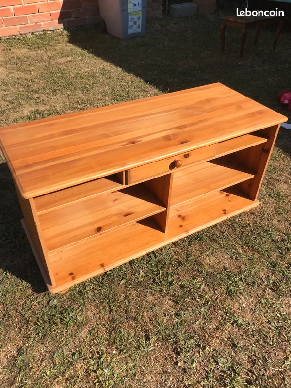 Meuble télé en bois (image 2)