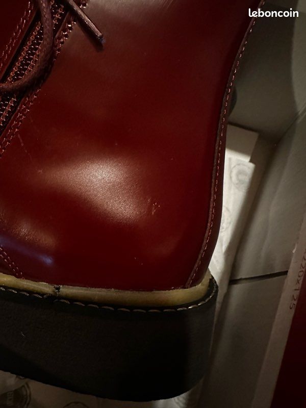 Santoni | Bottine Easy en cuir brun foncé - Le nomade fashion