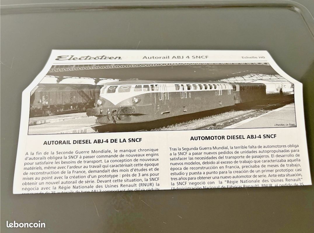ELECTROTREN AUTOMOTOR RENAULT Renfe Abj-7 Plata Rf 2102 EUR 110,00 - ES
