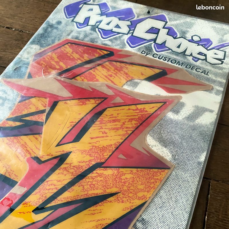 Kit Déco Pros Choice NOS Yamaha YZ 125 250 1995 (image 2)