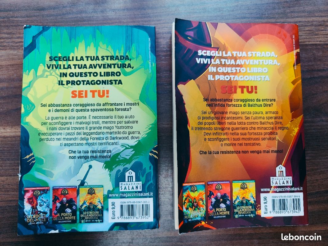 Défis Fantastiques édition italienne LDVELH (image 2)